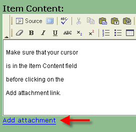 Add Attachment Link